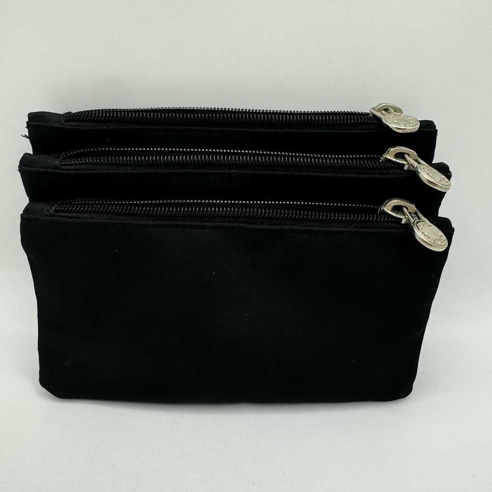 FFI Fatta Fabbrica Italiana 3 Pouches That Snap Together,  Pouch Made In Italy